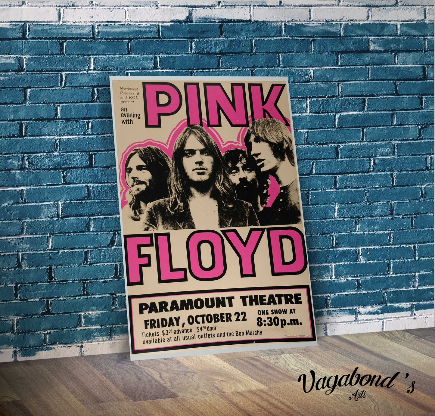 Pink Floyd Metal Sign