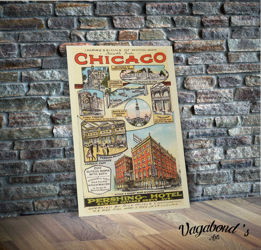 Chicago Metal Sign