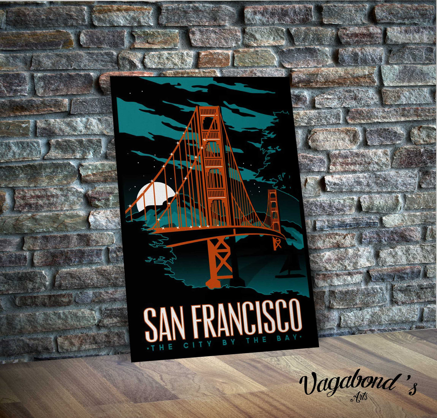 San Francisco Metal Sign