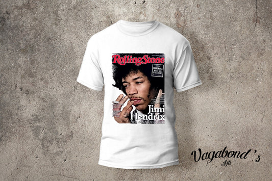 Jimi Hendrix Graphic T-Shirt - Vagabonds Arts 