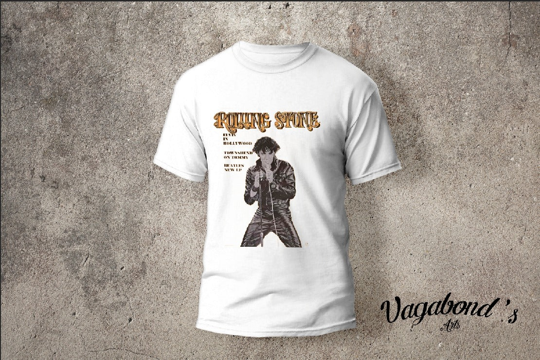 Elvis Presley Graphic T-Shirt - Vagabonds Arts 