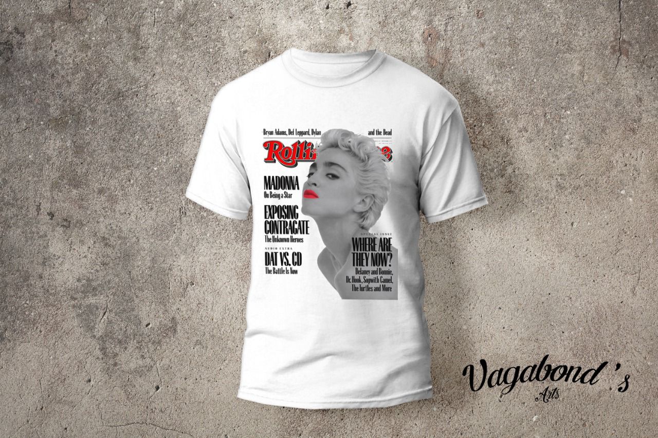 Madonna Graphic T-shirt - Vagabonds Arts 